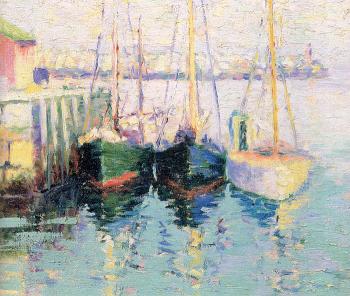 George Loftus Noyes : Rockport Boats